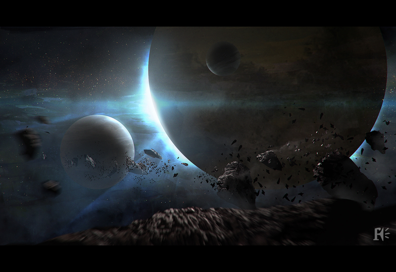 Illustration for article titled Planetscape Paintings from an Interstellar Journey